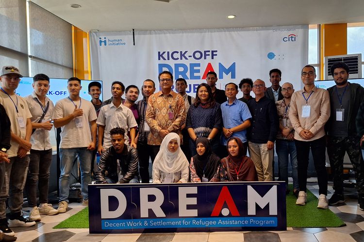 Program DREAM akan berjalan selama dua tahun dan menggandeng Talent Beyond Boundaries untuk mempersiapkan para pengungsi masuk ke Talent Catalog.  