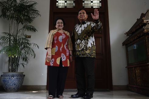 Tujuh Momen Kebersamaan Megawati dan Prabowo