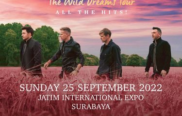Grup vokal Westlife akan tampil di Surabaya untuk pertama kalinya pada 25 September 2022.