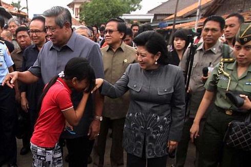 Gaya "Blusukan", Tanda SBY Jengkel  