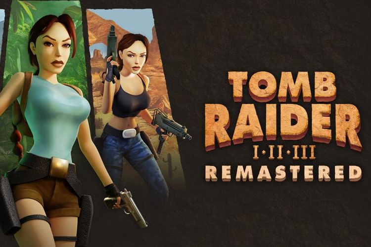 Poster game Tomb Raider I-III Remastered.