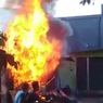 Pom Bensin Mini di Semarang Meledak, 2 Orang Dilarikan ke RS