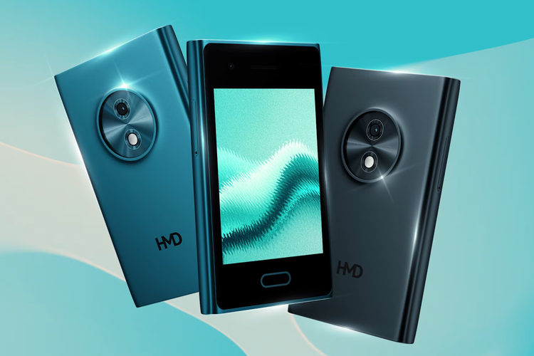 HMD Touch AI Meluncur, HP Mini ala Nokia Lumia yang Punya Fitur AI