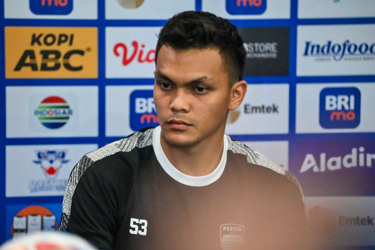 Rachmat Irianto saat menjalani konferensi pers Kamis (13/7/2023) jelang laga Persib vs Dewa United dalam pertandingan pekan ketiga Liga 1 2023-2024.