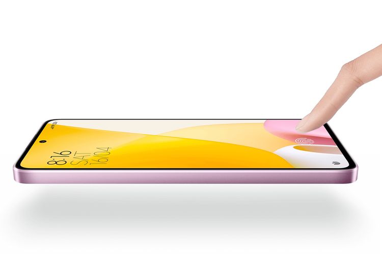 Xiaomi 12 Lite 5G mendukung in-display fingerprint scanner.