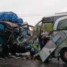 Kecelakaan Fatal Bus Tabrak Truk Akibat Lampu Belakang Mati