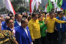 Daftarkan Parpol, Airlangga, Zulkifli, dan Suharso Jalan Bersama ke KPU