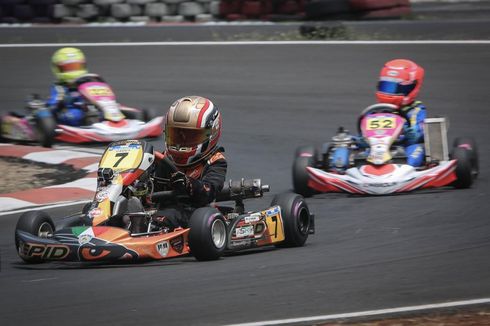 Qarrar Firhand Terus Matangkan Diri Jelang Kejuaraan Dunia Karting di Italia