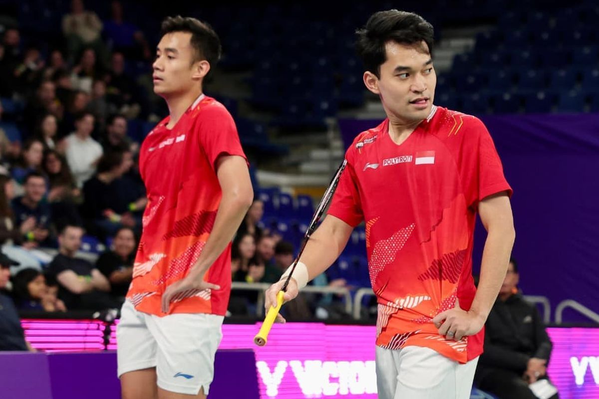 Gagal Raih Gelar, Ganda Putra Indonesia Pulang Kosong dari Tur Eropa