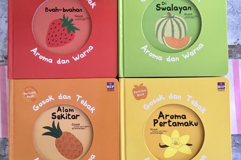 Ajak Si Kecil Mengenal Aroma dan Warna Benda Sekitar dengan Perfume Book