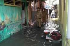 Tanggul Kampung Luar Batang Bocor, Puluhan Rumah Terendam Banjir
