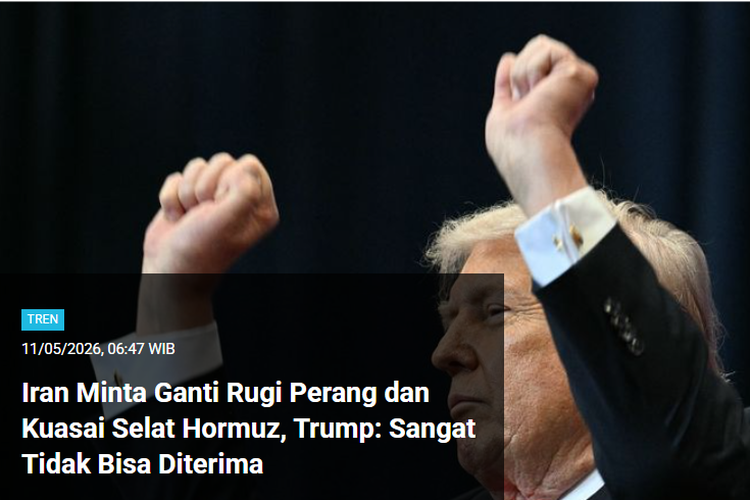 [POPULER TREN] Trump Murka atas Tanggapan Iran | Penampilan Anak Punk Jual Sayur di Solo