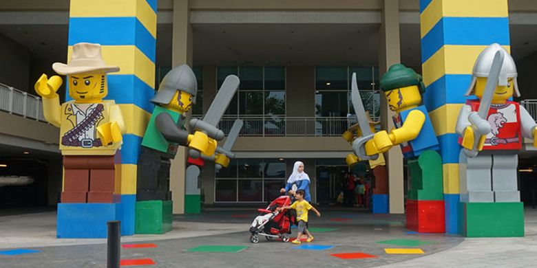 Hotel Legoland di Legoland Malaysia Resort, Johor Bahru, Malaysia, Sabtu (29/6/2019).