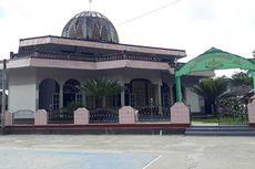 Dinding Masjid di Desa Sawai Retak Terdampak Gempa M 5,9 di Maluku Tengah