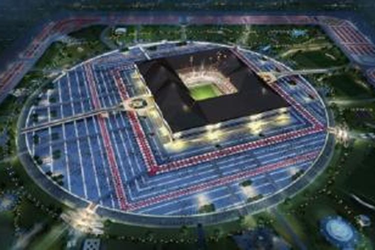 Gambaran Stadion Al Bayt, venue utama Piala Dunia 2022 di Qatar