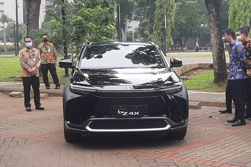 Dibawa dari Jepang, Toyota bZ4X Sudah Sesuai dengan Spek Indonesia