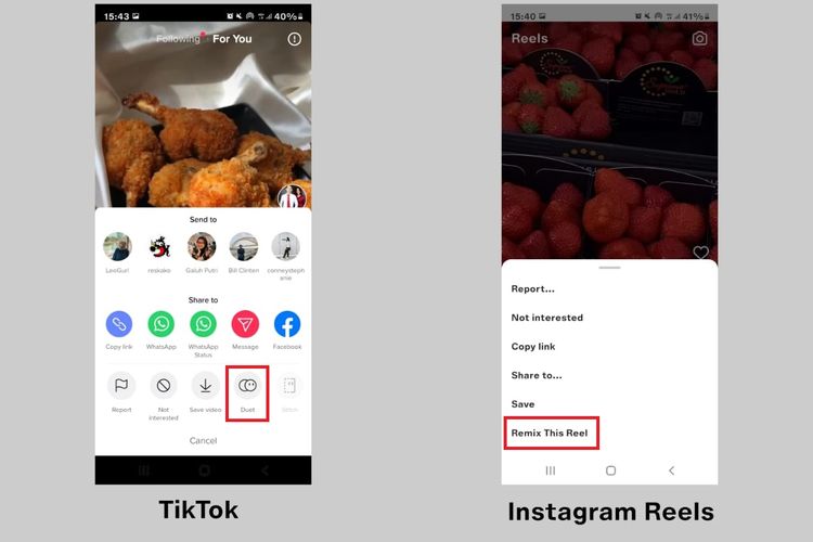 Perbedaan TikTok dan Instagram Reels