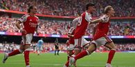 Hasil Arsenal Vs Man City 3-0: Gunners Menangi Community Shield