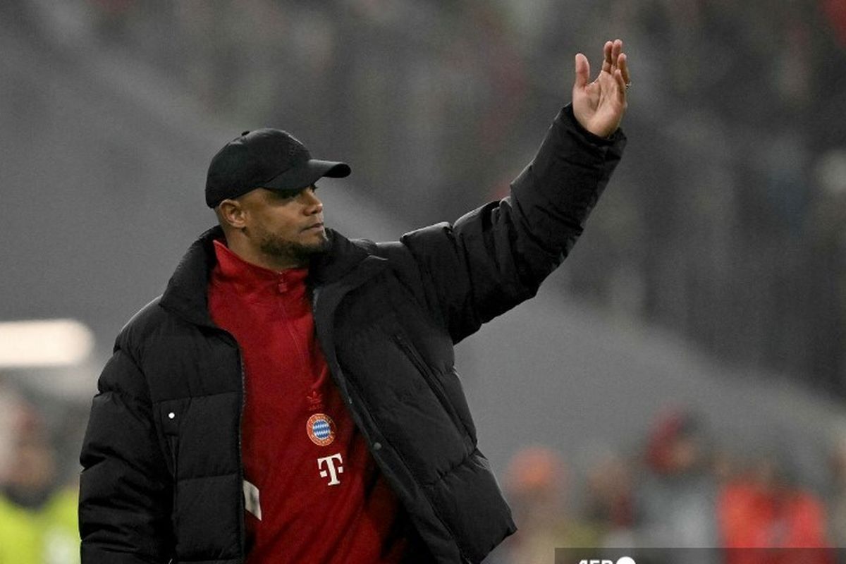 Vincent Kompany berhasil membawa Bayern Muenchen memenangkan gelar Bundesliga dari tangan Bayer Leverkusen dan Xabi Alonso dengan dua laga tersisa pada Minggu (4/5/2025).