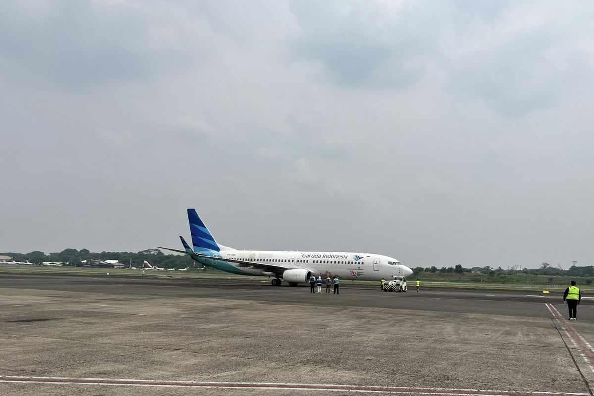 Garuda Buka Penerbagan dari Halim Perdanakusuma ke Medan, Surabaya, dan Padang