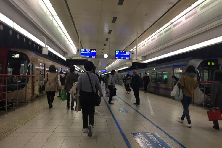 Transportasi Kereta di Chiba Jepang Lumpuh Total Imbas Topan Dujuan