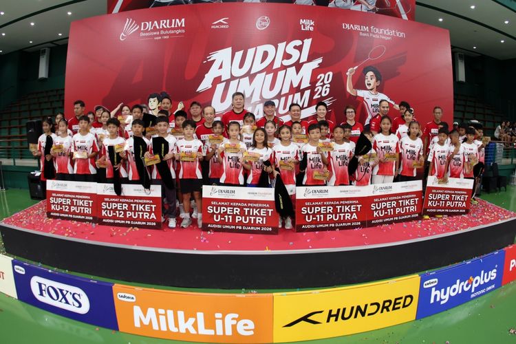 Daftar 36 Nama Penerima Super Tiket Audisi Umum PB Djarum 2026 Kudus