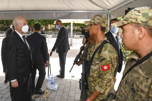 Militer Tunisia Nyatakan Dukungan atas Pengambilalihan Kekuasaan oleh Presiden Kais Saied