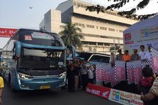 Ribuan Konsumen Honda Berangkat Mudik Bareng