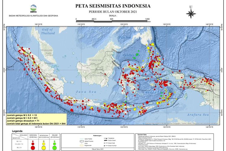Peta Seismik Indonesia