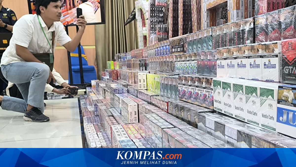 Bea Cukai Madura Terima Pelimpahan 1,8 Juta Batang Rokok Ilegal, Belum Ada Tersangka