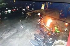 Video Motor Terbakar di SPBU akibat Menggoyangkan Tangki
