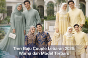 Tren Baju Couple Lebaran 2026: Warna dan Model Terbaru