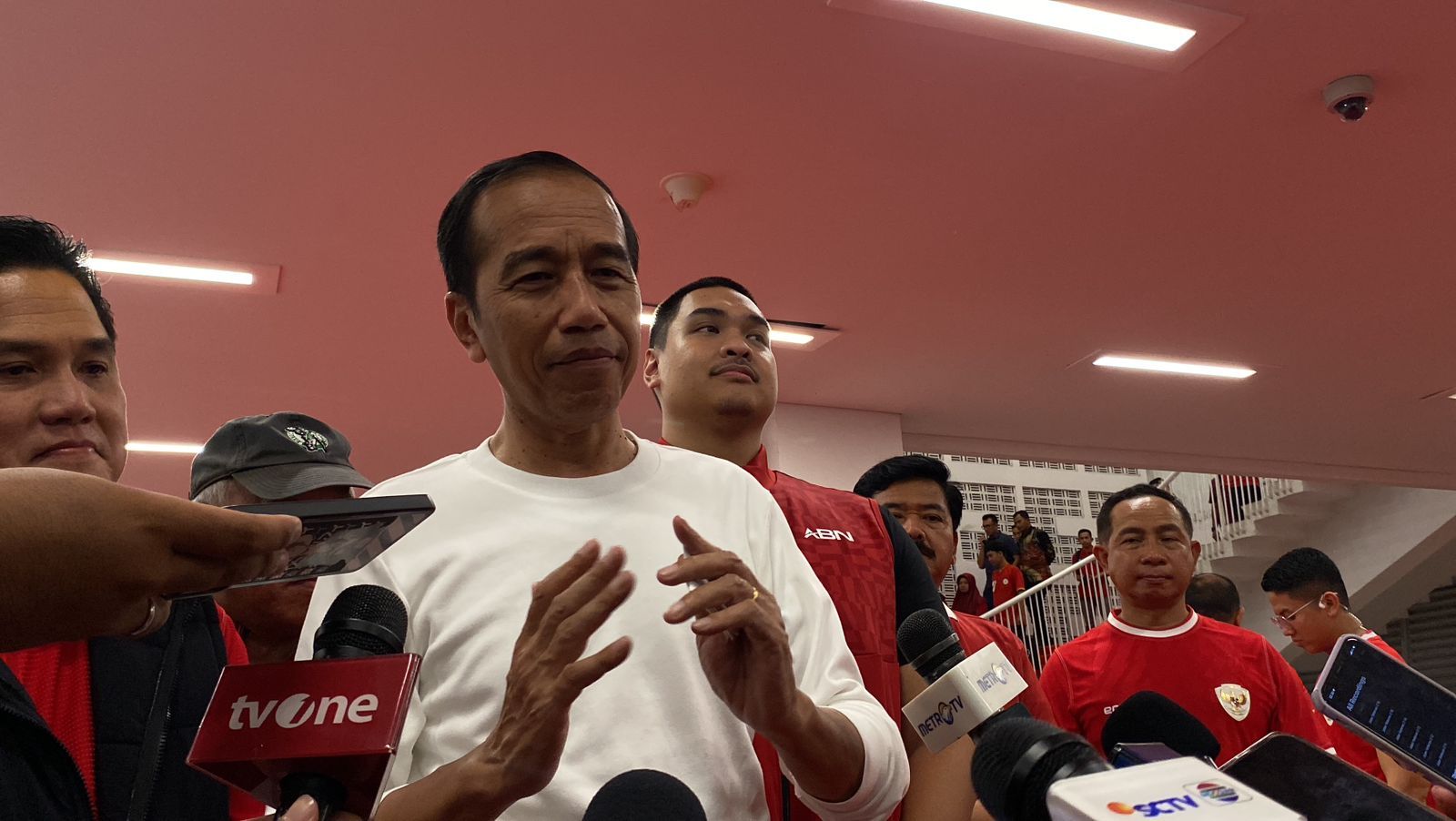 Momen Jokowi Sudahi Sesi 