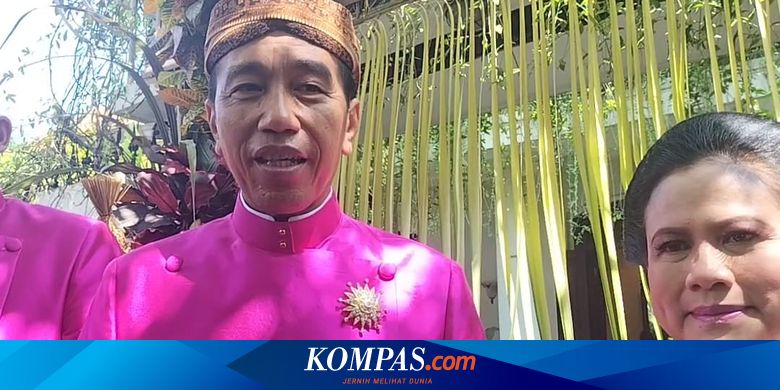 Jokowi Tetap Tanda Tangani Dokumen di Tengah Rangkaian Pernikahan Kaesang-Erina
