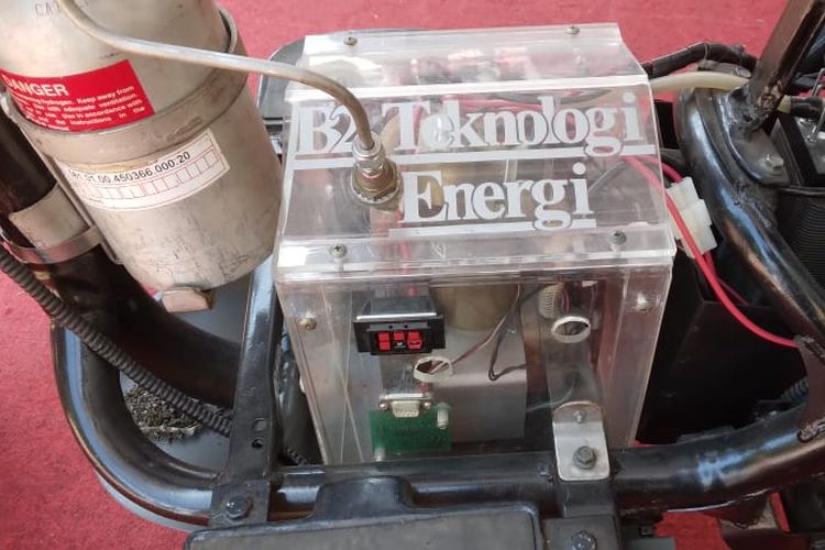 Sepeda motor fuel cell pengembangan BRIN