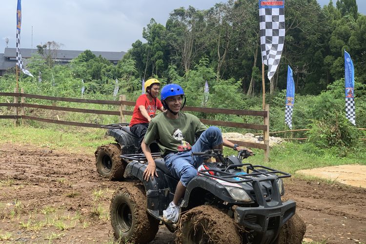ATV Offroad di Pullman Ciawi Vimala Hills Resort Spa & Convention, Jawa Barat.