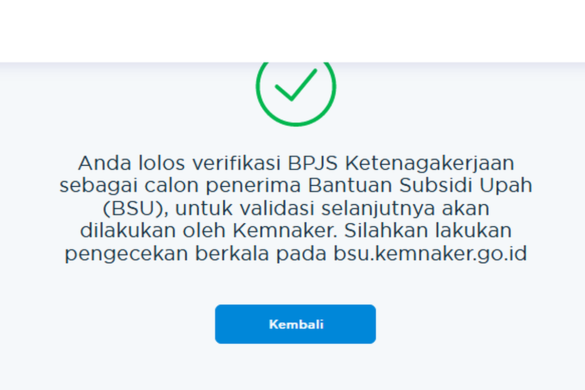 BSU tahap 6 kapan cair?