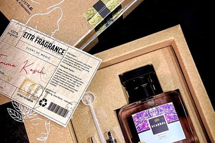 Packaging Eitr Fragrance ala Vintage Klasik.