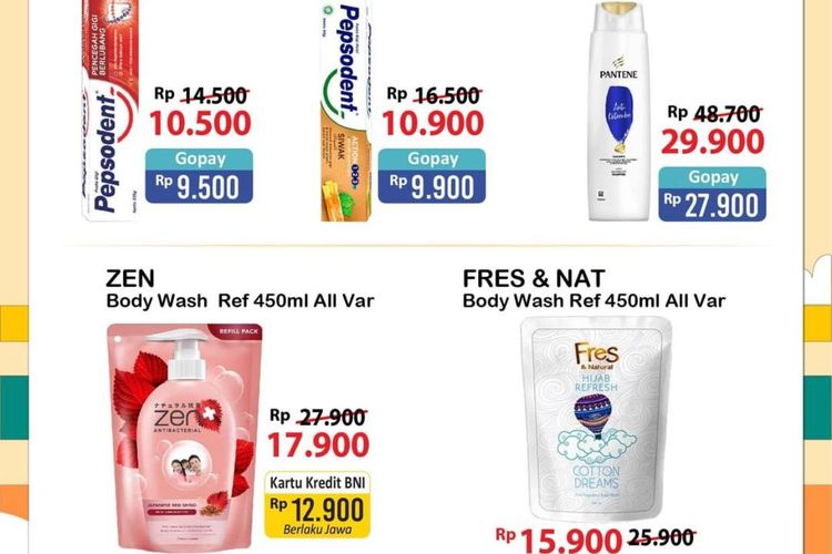 Katalog promo Alfamart periode 22-24 Oktober 2021.