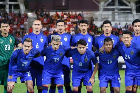 Indonesia Vs Thailand, Tim Tamu Tiba di Jakarta Hari Ini