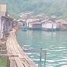 Cerita Warga Pesisir Lampung Tinggal di Rumah Panggung di Atas Laut demi Hindari Banjir Rob