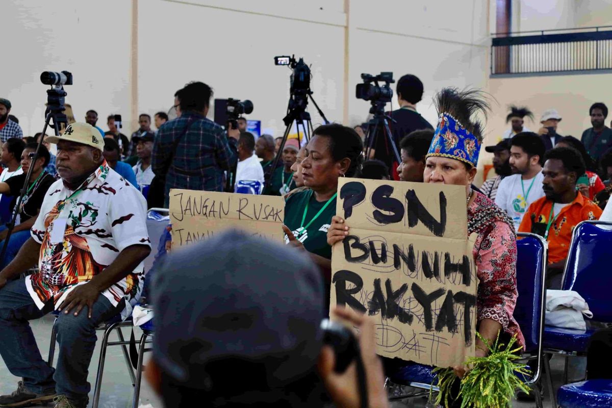 Mendesak Komnas HAM Menerbitkan Rekomendasi untuk Presiden Menghentikan PSN Merauke