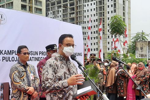 Anies Targetkan Pembangunan Kampung Susun Cakung Rampung Maret 2022