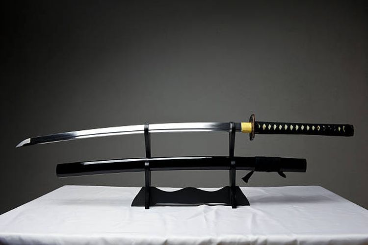 Pedang tradisional samurai Jepang, Katana.