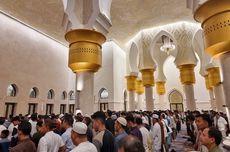 Tarawih Perdana di Masjid Raya Sheikh Zayed Solo, Pemeriksaan Keamanan hingga 2 Lapis