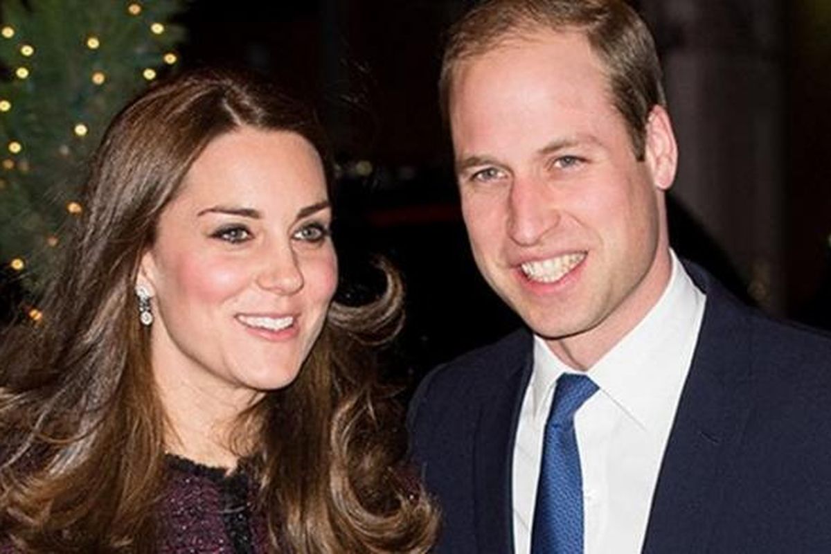 Kate Middleton bersama Pangeran William.