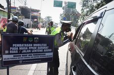 63 Jalan Masuk Jakarta yang Disekat Selama PPKM Darurat