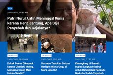 [POPULER SAINS]: Putri Nurul Arifin Meninggal karena Henti Jantung | Kakek Tewas Dikeroyok | Batuan Warna Ungu di Mars