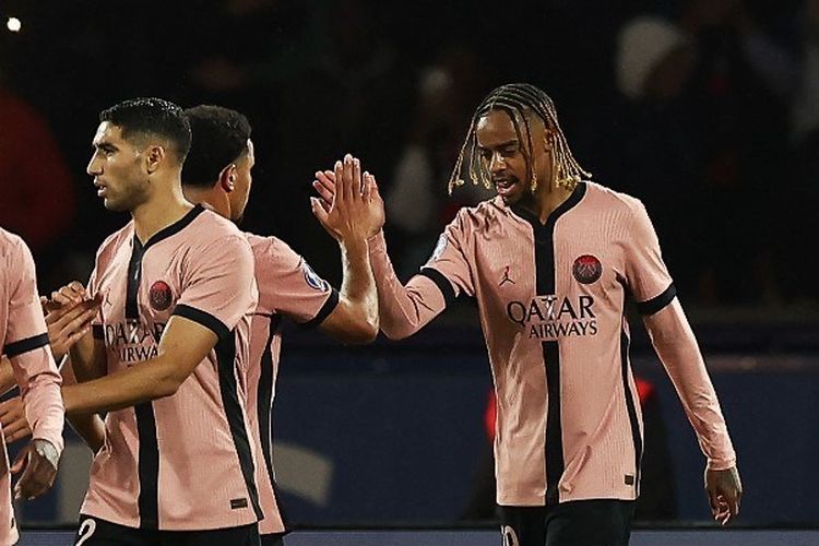 Hasil PSG Vs Rennes 3-1, Barcola Salip Greenwood di Daftar Top Skor