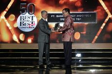 BRI  Raih Penghargaan Best of the Best dari Forbes